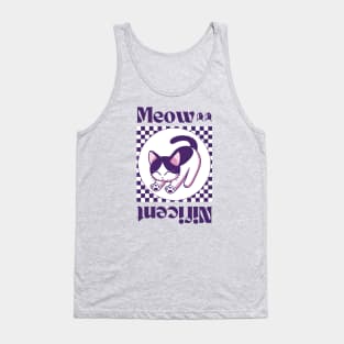 Cat-tastic Elegance: Meownificent Masterpiece Tank Top